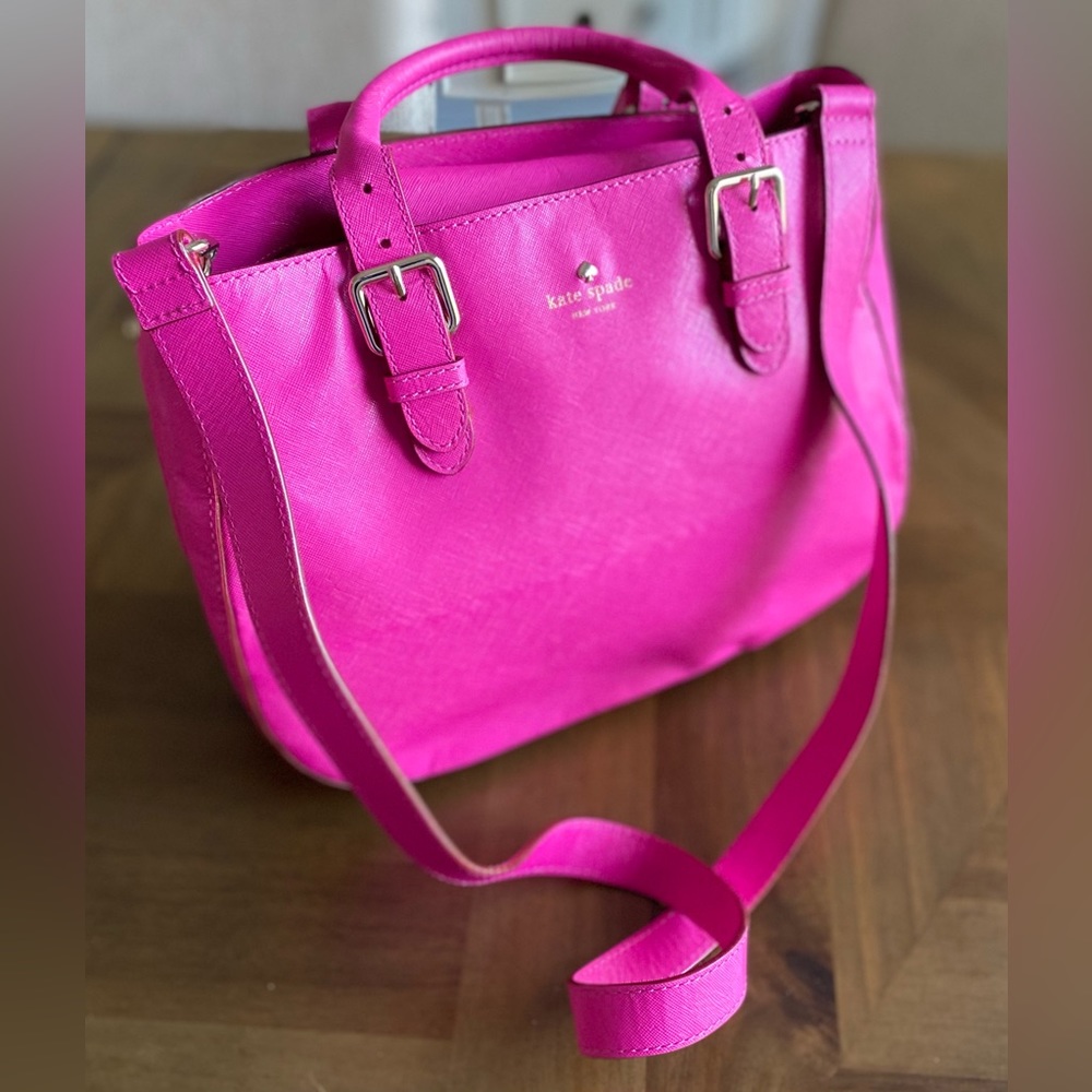 Vintage Kate Spade Sylvie bag in Hot pink